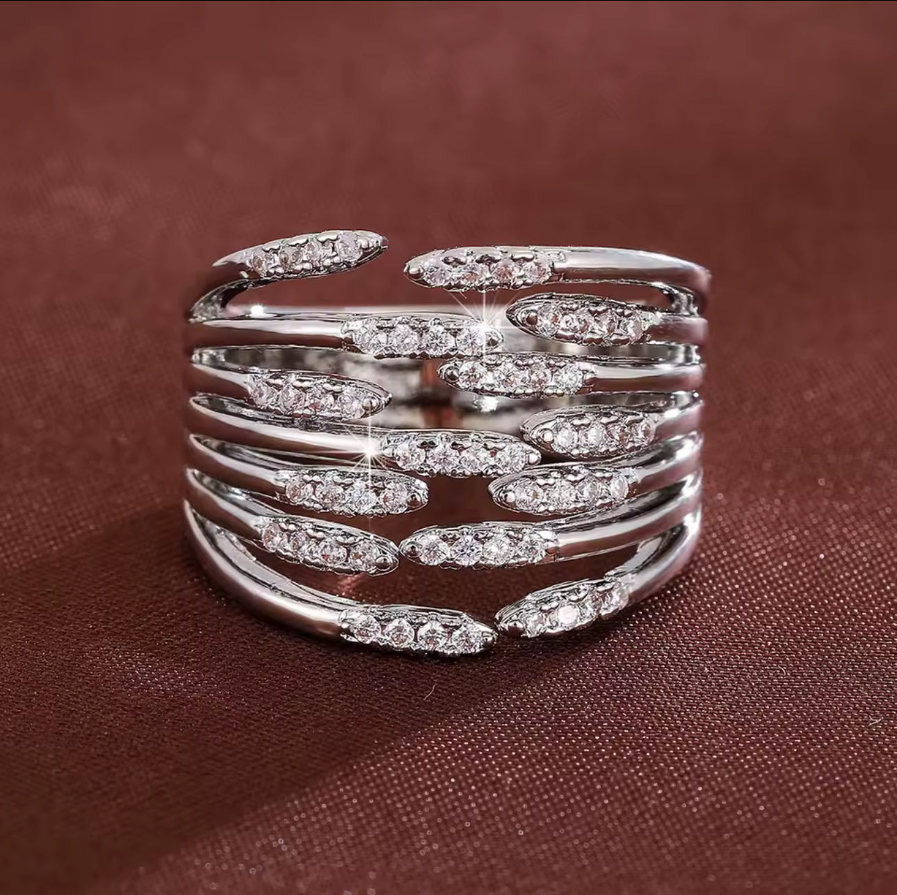 Multi Layers Adjustable Ring