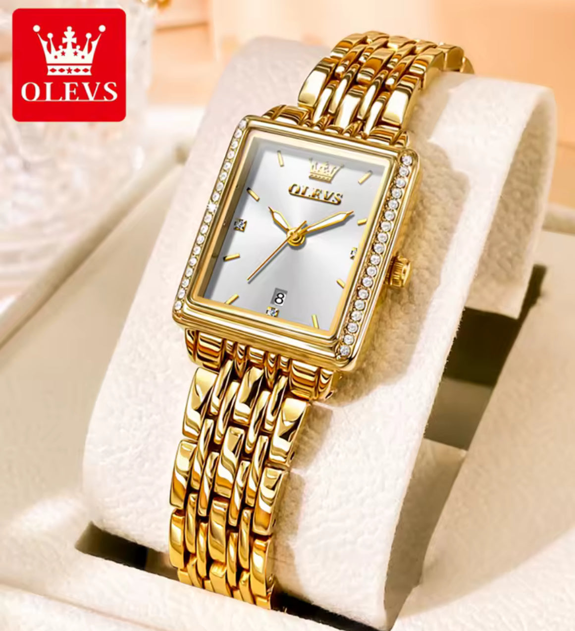 Waterproof Luxuries Design Watch for Women, Adjustable