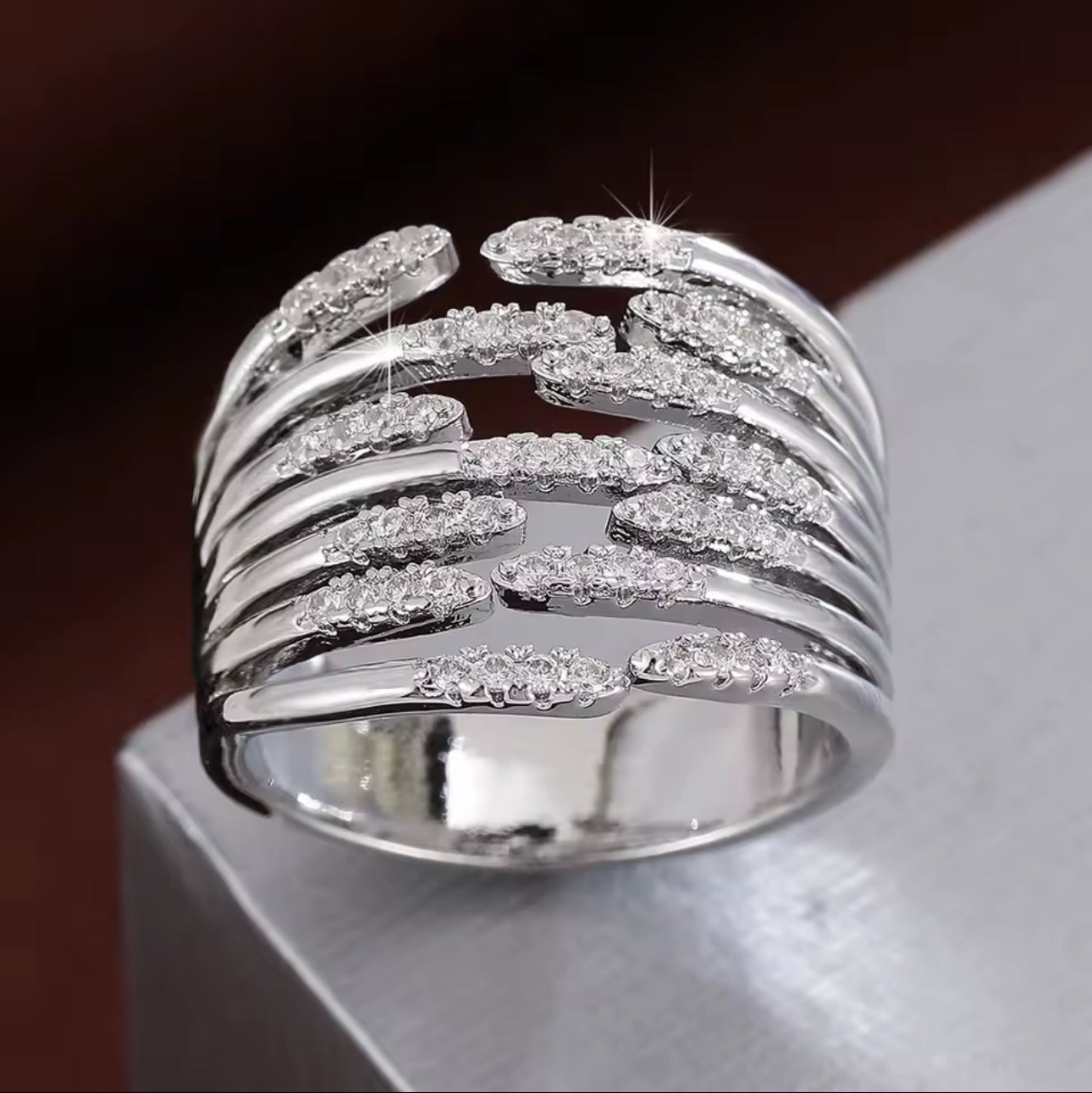 Multi Layers Adjustable Ring