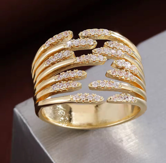 Multi Layers Adjustable Ring
