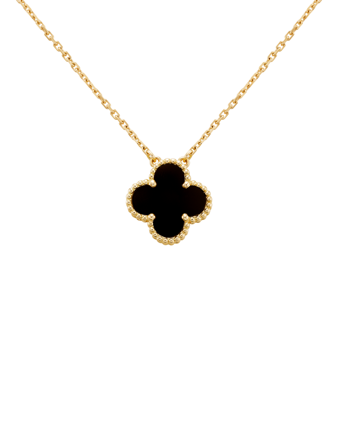 Single Clover Necklace, Various Colours Available