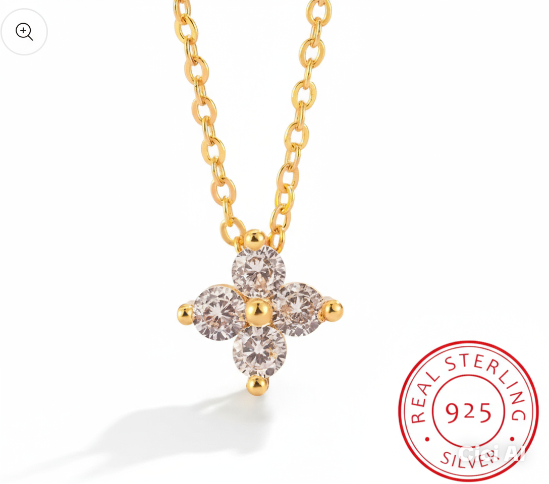 Single Flower Necklace