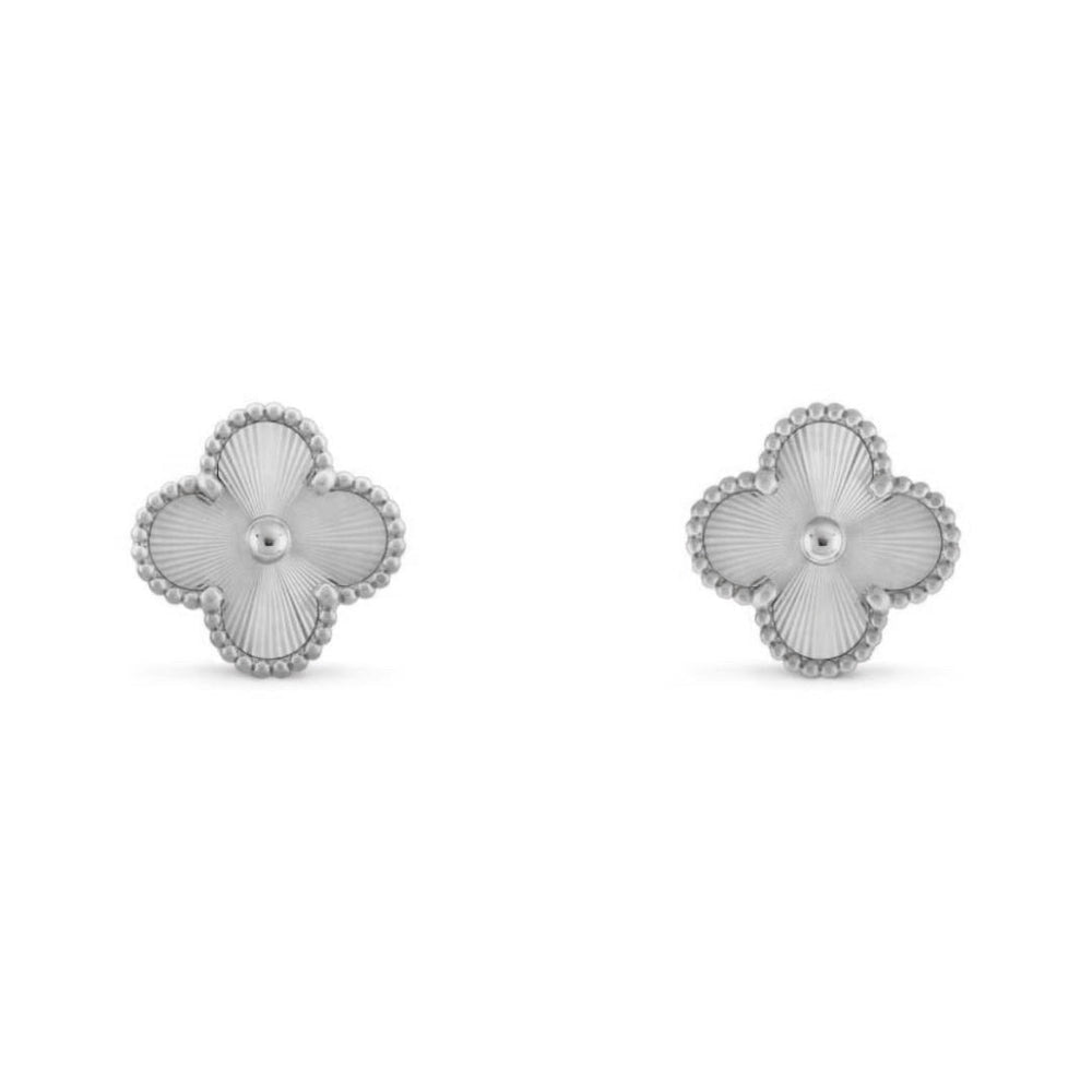 CLOVER STUD EARRINGS, VARIOUS COLOURS AVAILABLE
