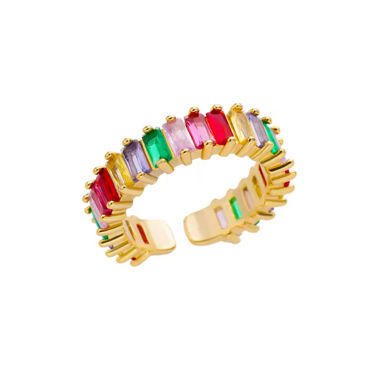 Zircon Band Ring