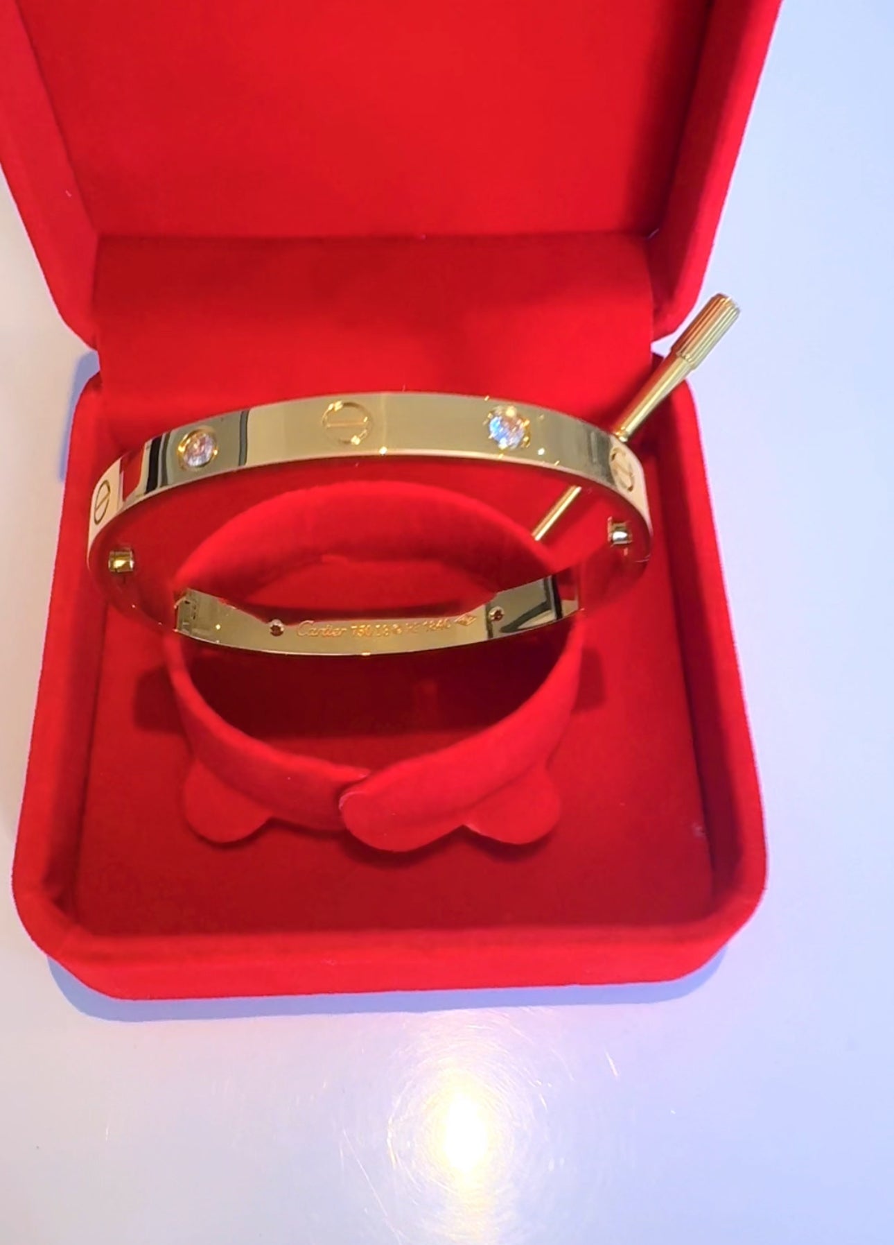 Love Bangle Bracelet 18cm