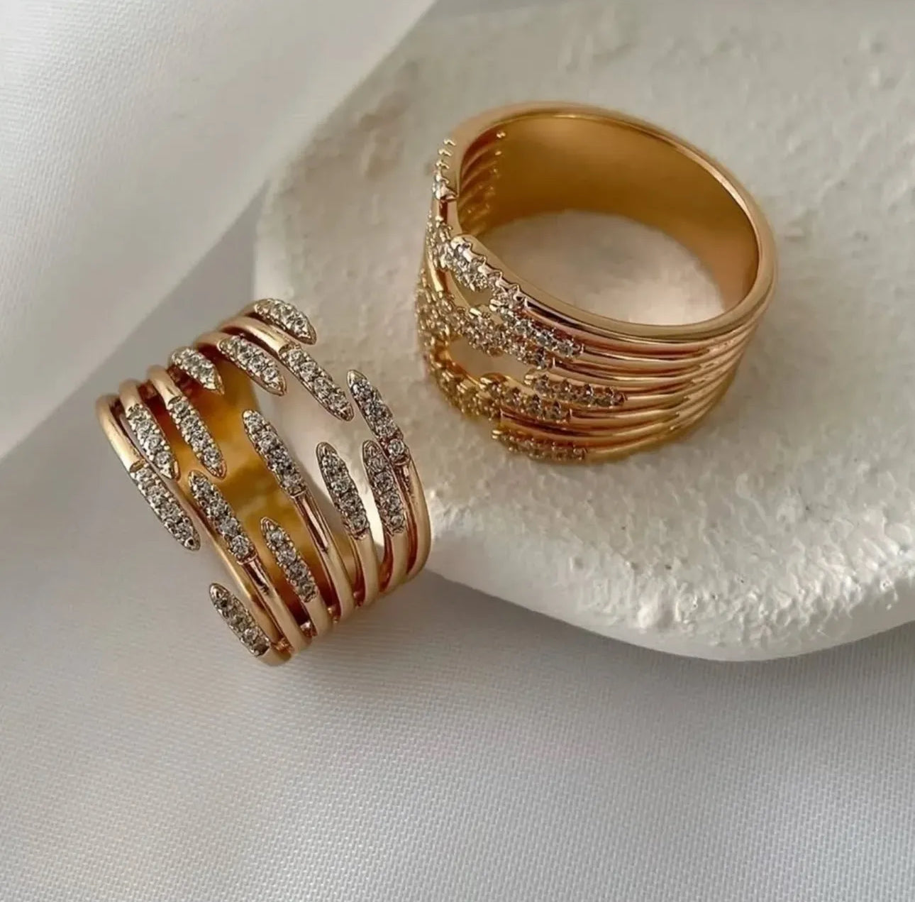 Multi Layers Adjustable Ring