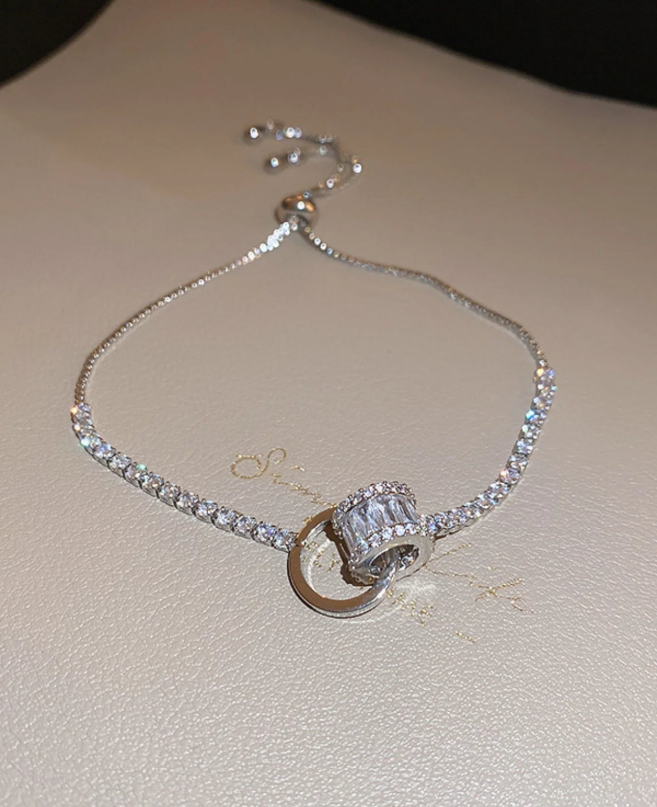 Zircon Stone Adjustable Bracelet