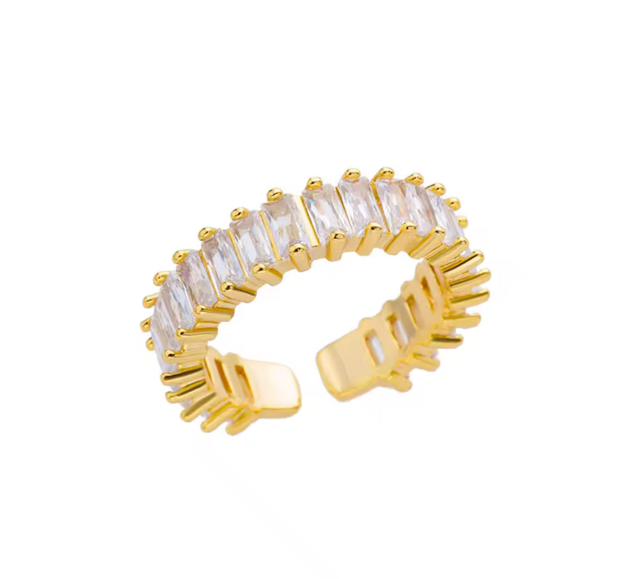 Zircon Band Ring