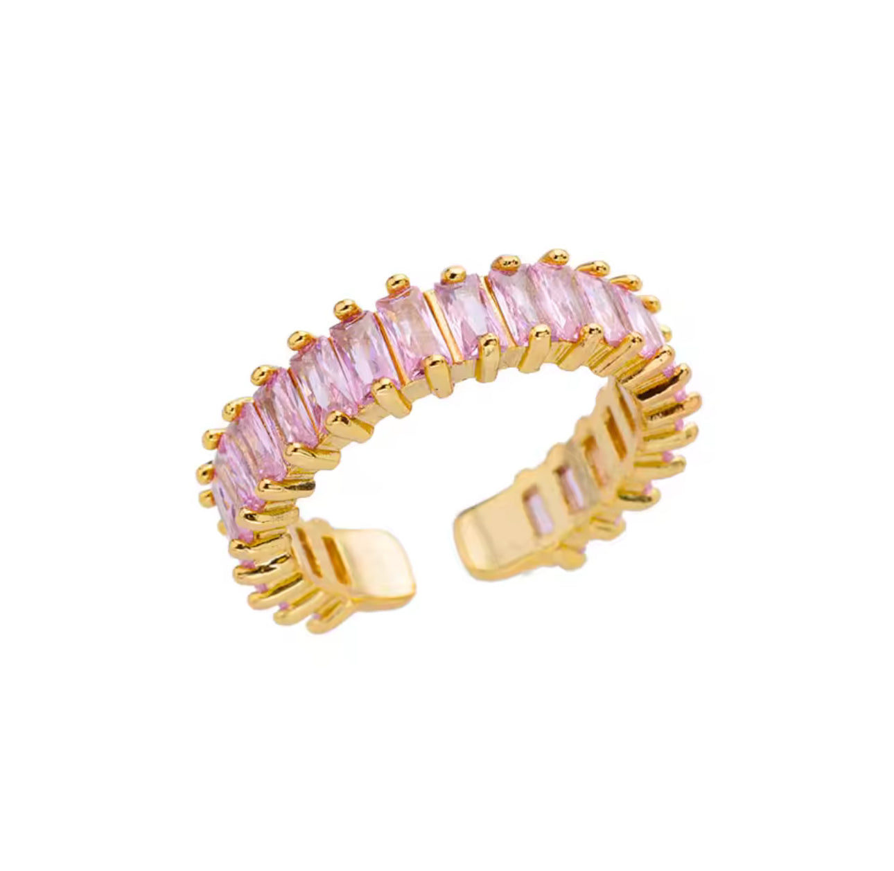 Zircon Band Ring