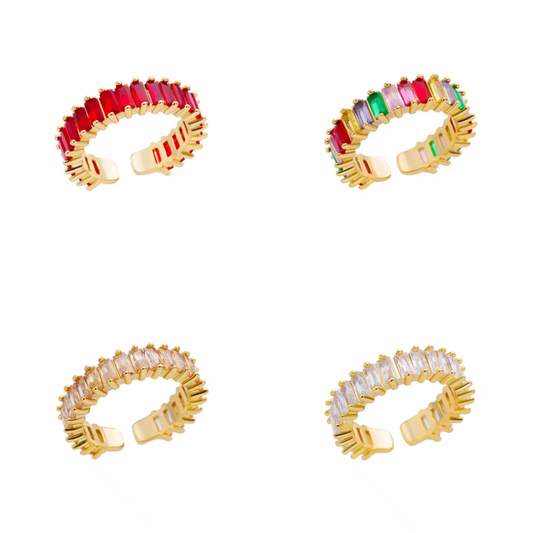 Zircon Band Ring