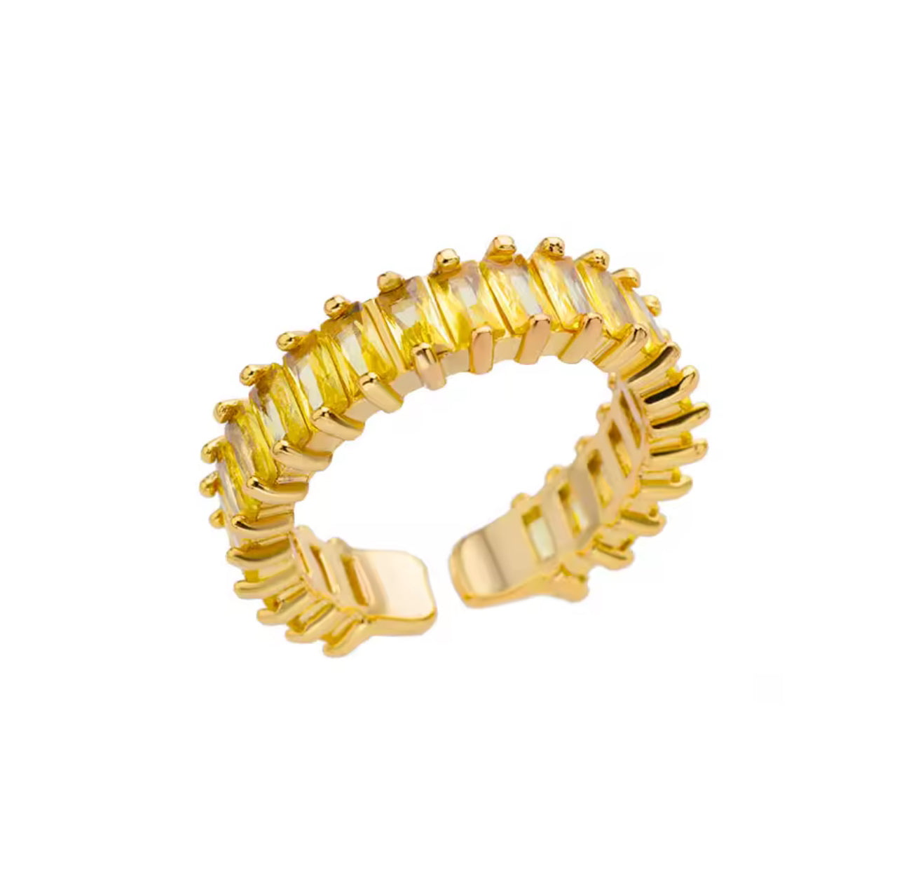 Zircon Band Ring