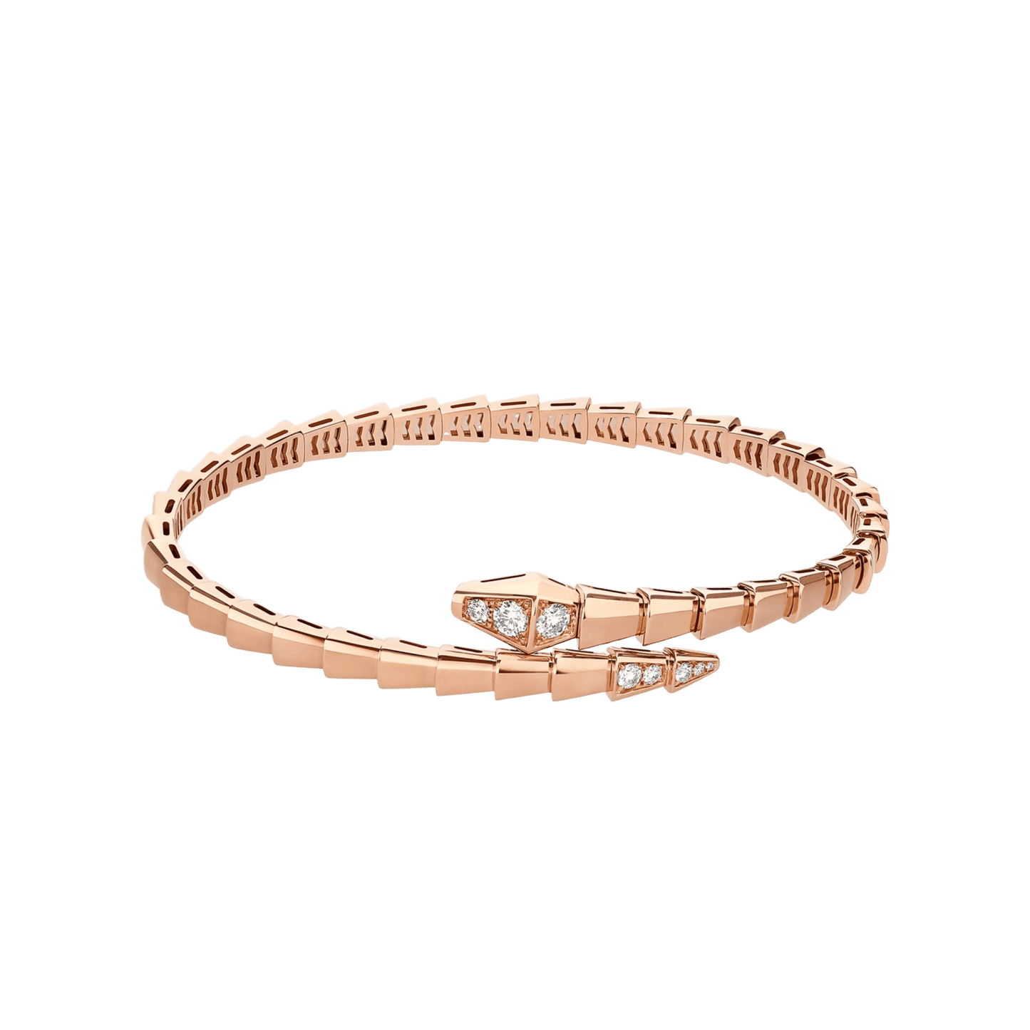 Rose Gold Snake Design Bracelet