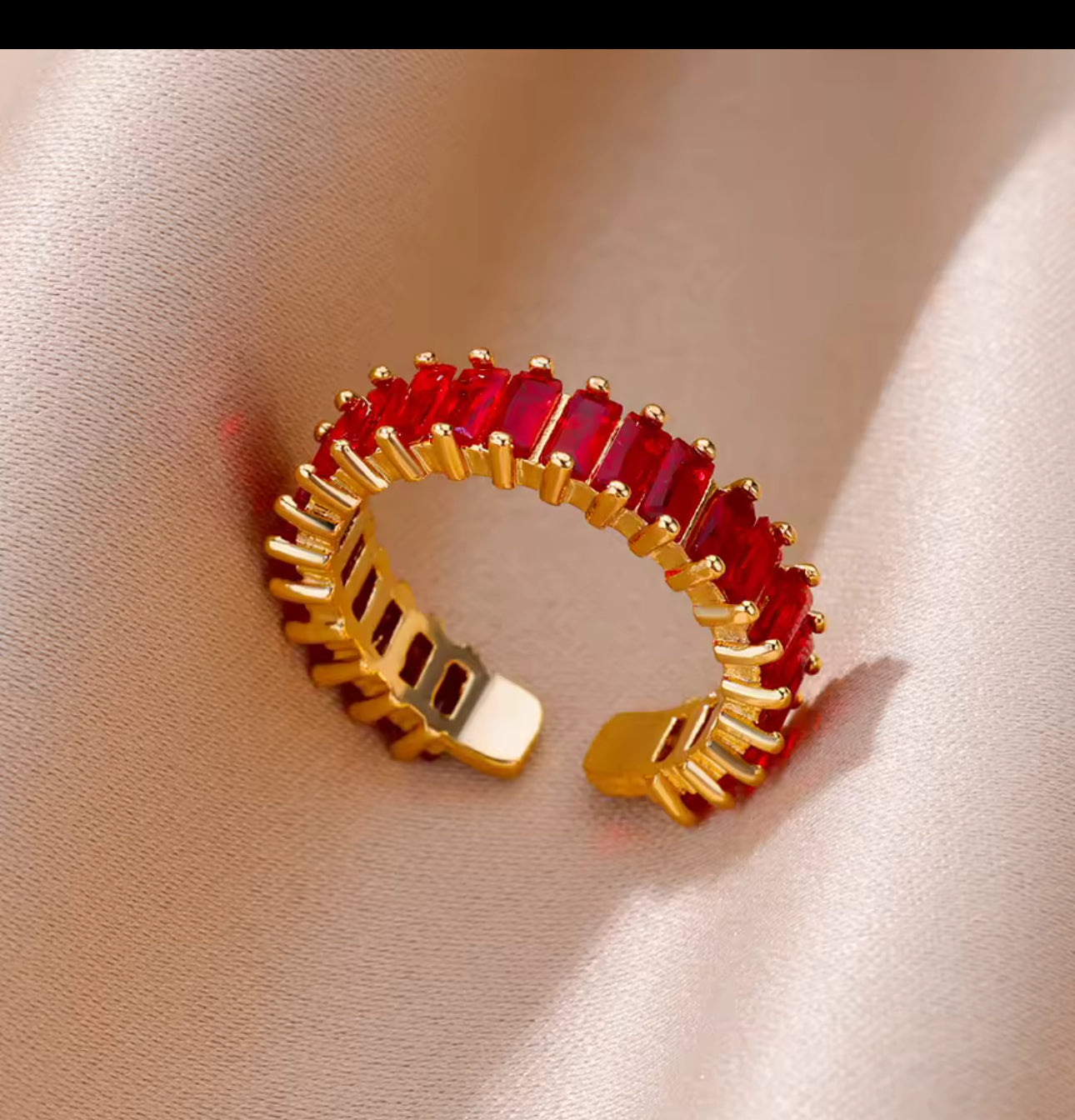 Zircon Band Ring