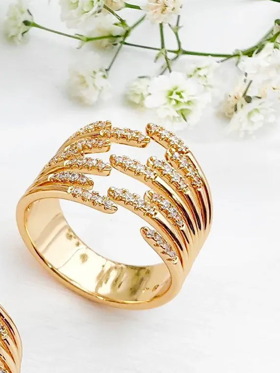 Multi Layers Adjustable Ring