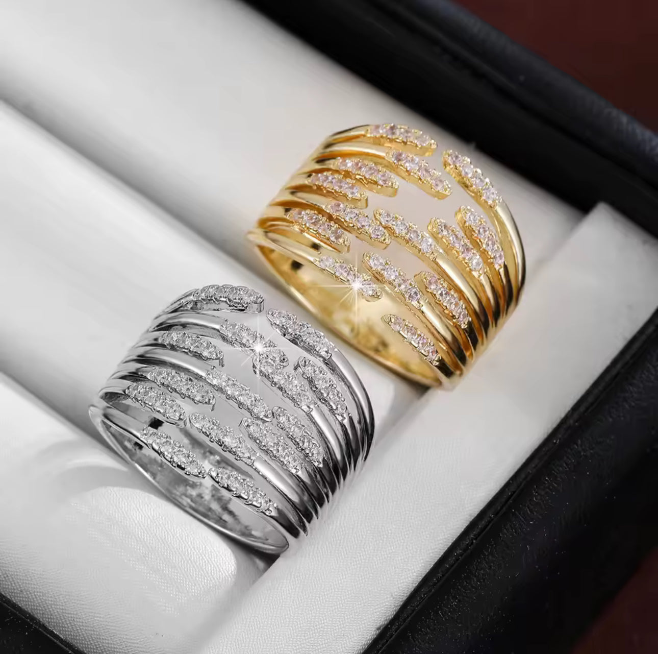 Multi Layers Adjustable Ring