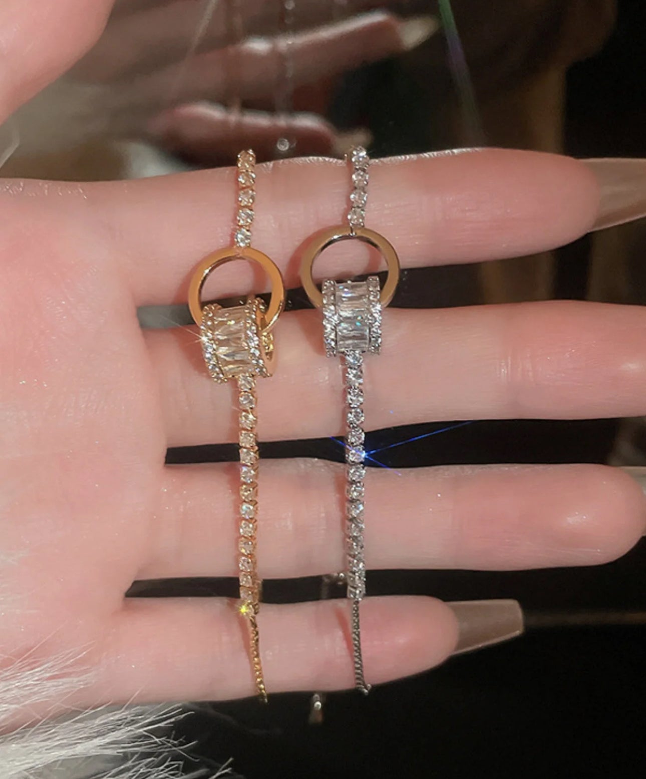 Zircon Stone Adjustable Bracelet