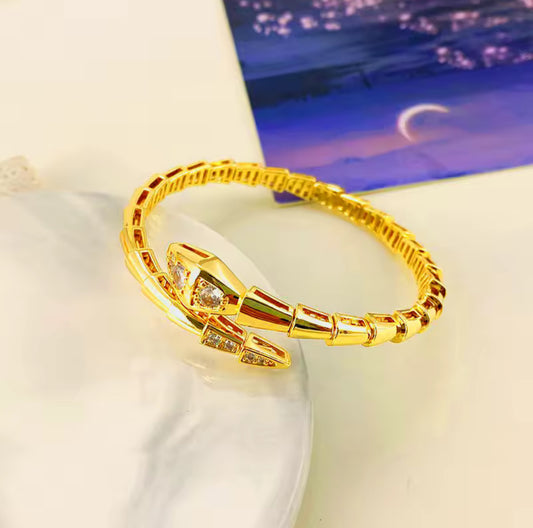 Stainless Steel Snake Design Bracelet