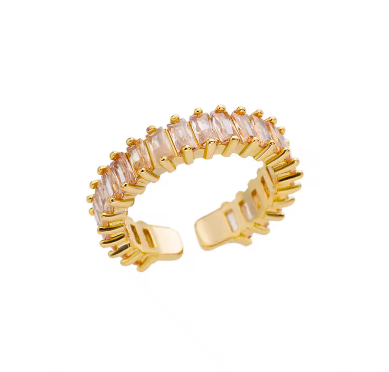 Zircon Band Ring