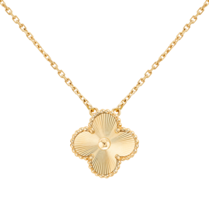 Single Clover Necklace, Various Colours Available