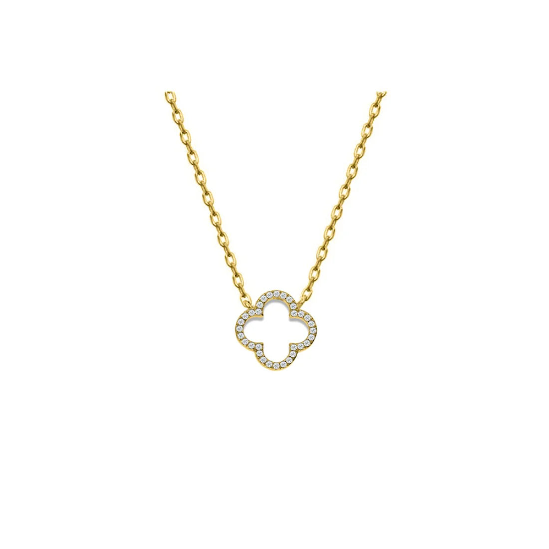 Single Clover Leaf Necklace