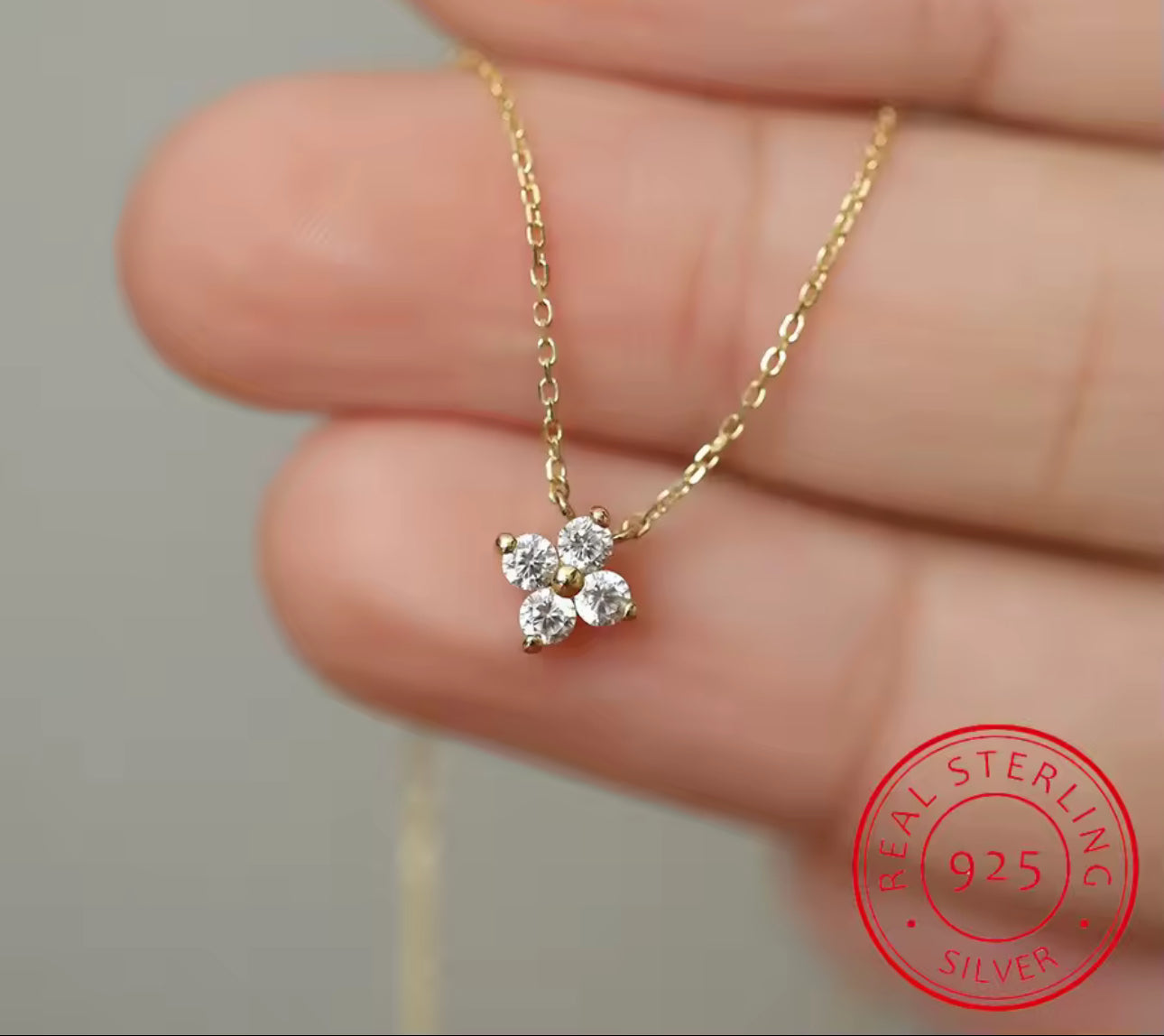 Single Flower Necklace