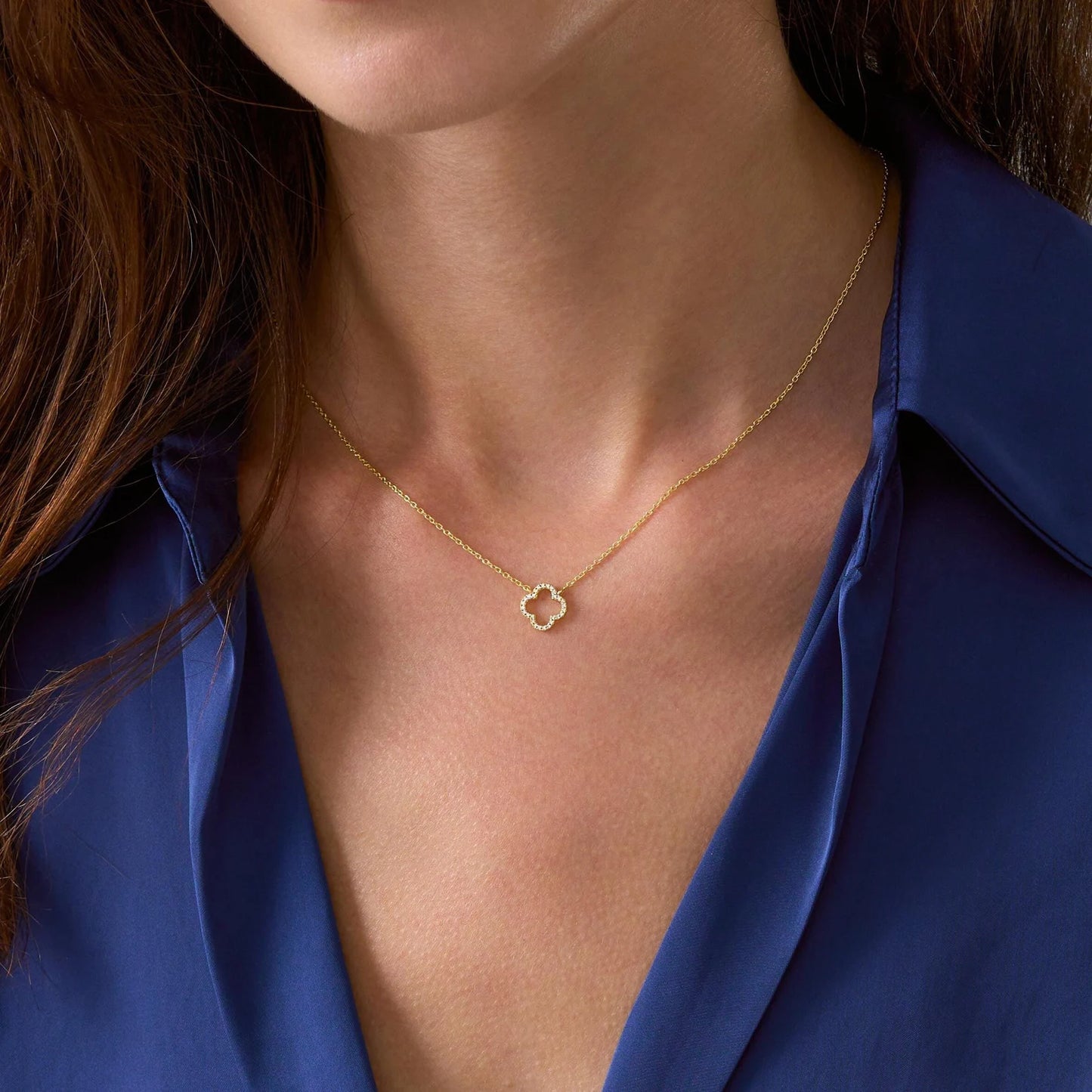 Single Clover Leaf Necklace